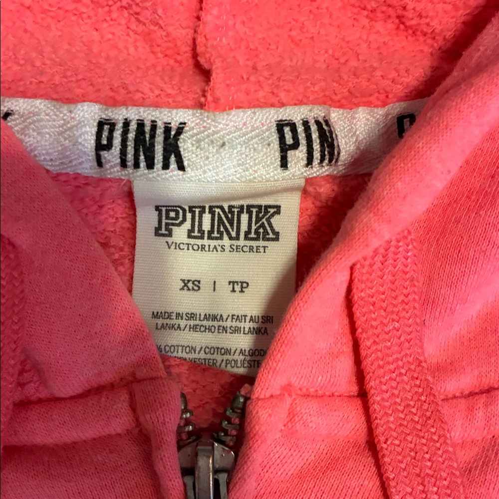 Victoria’s Secret PINK zip up hoodie - Picture 5 of 5